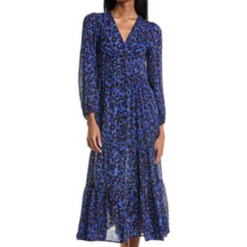 Ba&sh Dress Electric Blue Size 0
